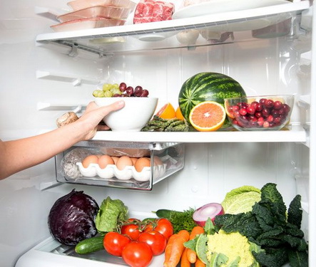 bảo quản thức ăn trong tủ lạnh