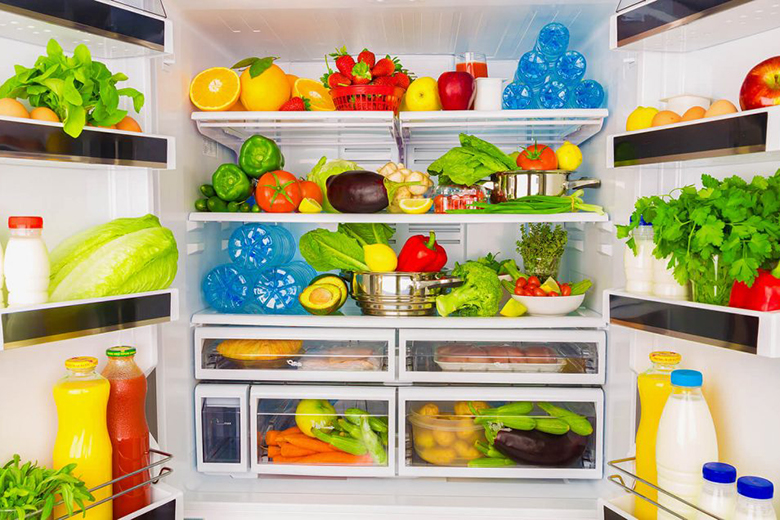 bảo quản thức ăn trong tủ lạnh